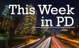 Los Angeles Skyline from 4th St by Wenjie Qiao via Flickr Creative Commons