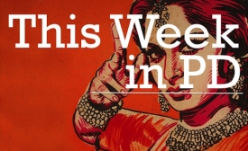 Bollywood Poster Detail by Meena Kadri via Flickr Creative Commons