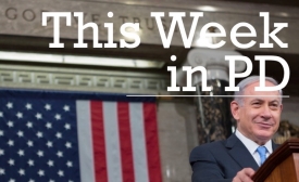 Prime Minister Benjamin Netanyahu of Israel concludes his third address before a joint meeting of Congress and reaffirms the strong bonds between Israel and the United States by Speaker John Boehner via Flickr Creative Commons