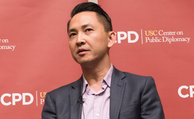 Photo by Dave Scavone via Flickr Viet Thanh Nguyen at the CPD Forum