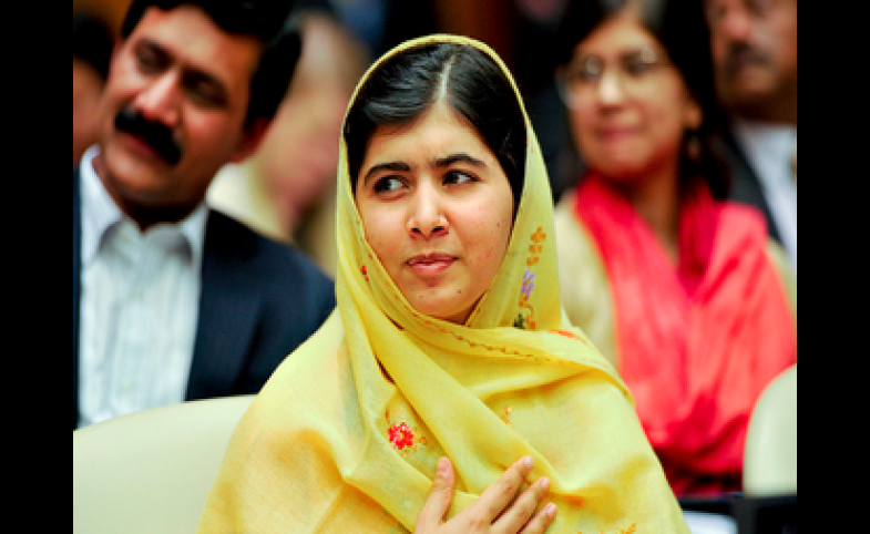 Malala Yousafzai at the Global Education First Initiative Anniversary Event, Flickr