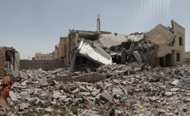 Destroyed House, by Ibrahem Qasim