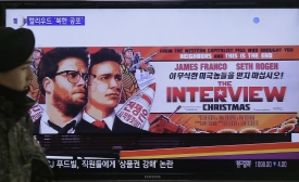 Movie poster for "The Interview"