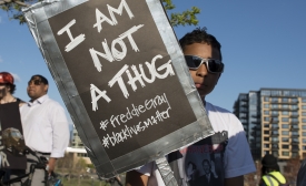 Minneapolis rally to support the people of Baltimore