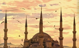 The Blue Mosque (Sultan Ahmed Mosque) Istanbul, Turkey