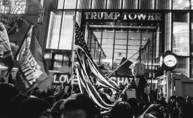 New York Rally Against Trump, by Mathias Swasik