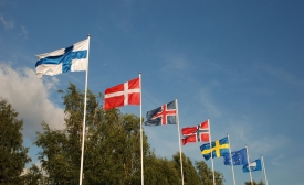 Flaggen der Skandinavischen Länder, by Flöschen