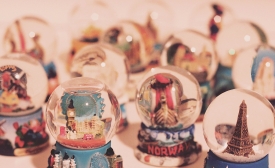 Snowglobes, by Jessica