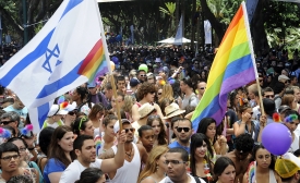 There was a strong diplomatic presence, including Ambassador Shapiro, at the Tel Aviv Gay Pride Parade in 2012