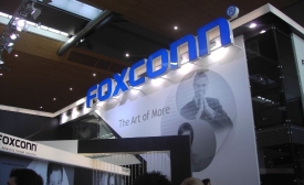 Photo of Foxconn display board by Strubbl via Wikimedia Commons