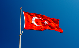 Image of Turkish flag by berkay08 via Canva