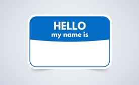 "Hello my name is" name tag image by freepik via freepik.com