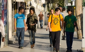 Trendy Iranians on the streets of Tehran