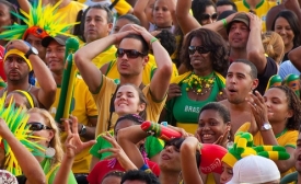 Brazil fans