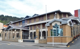Image via Wikimedia Commons. The British High Commission in Wellington.