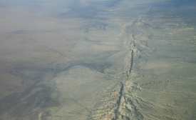 San Andreas Fault in the Carrizo Plain 