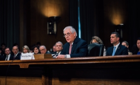 Photo courtesy of the Office of the President Elect via Wikimedia Rex Tillerson Confirmation Hearing