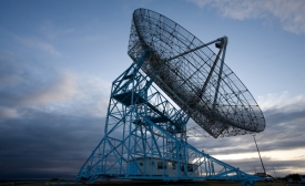 SRI’s "Dish", a radio antenna facility operated by SRI for the U.S. government