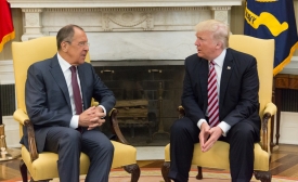 President Trump Meets with Russian Foreign Minister Sergey Lavrov