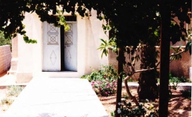 Zaharna Gaza Home Entrance, photo courtesy of author