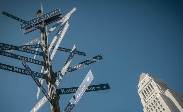 Los Angeles City Hall and Sister Cities