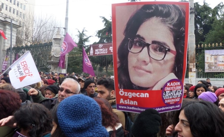 Protests in Turkey after the murder of Özgecan Aslan, February 2015