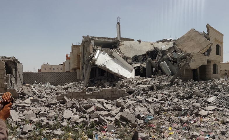 Photo reprinted courtesy of Ibrahem Qasim via Wikimedia Commons Destroyed House, by Ibrahem Qasim