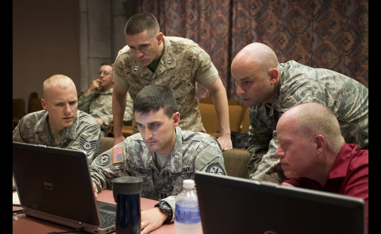 Joint Operations train against cyber war