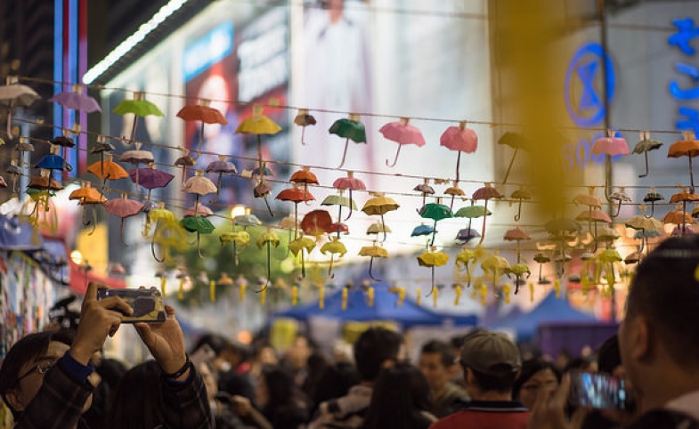 Causeway Bay Last Day - Hong Kong Umbrella Revolution