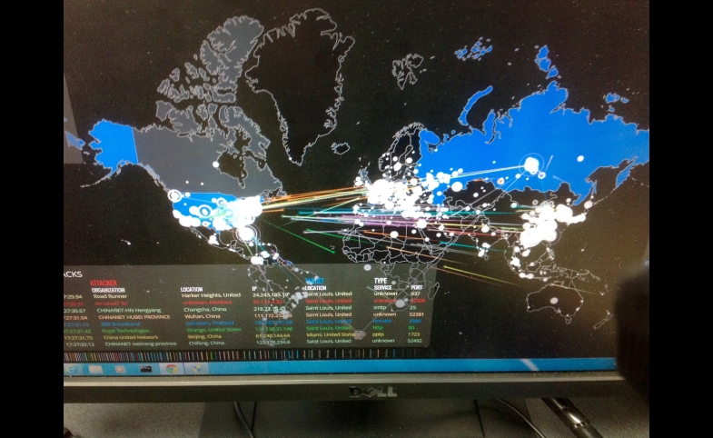 Cyber attacks in real time