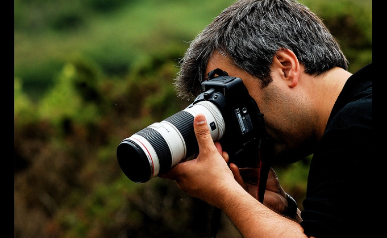 The photographer. Sintra, Portugal.