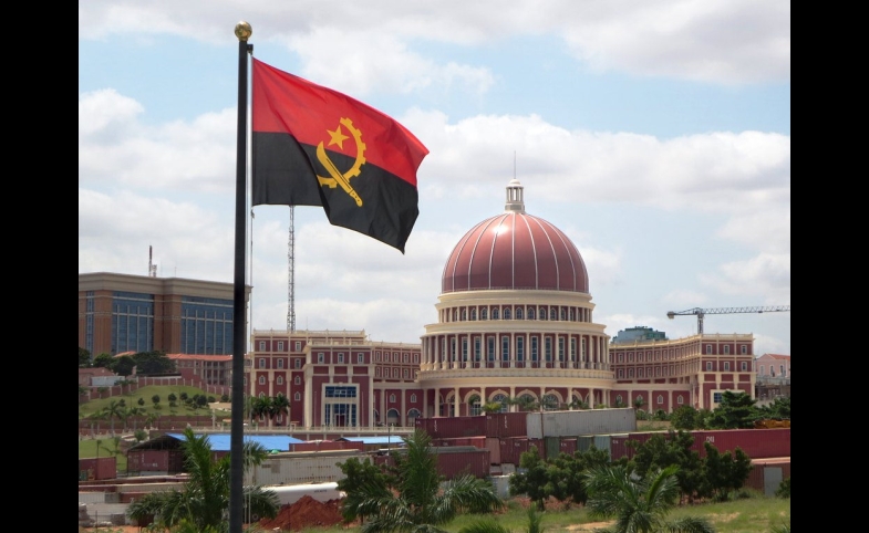 The National Assembly building in Luanda, Angola