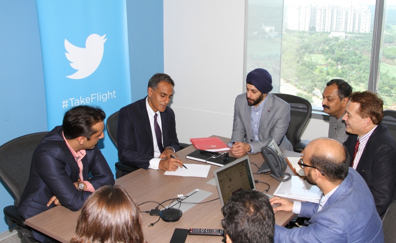 Ambassador Richard Verma Visits Twitter India Office, by U.S. Embassy New Delhi