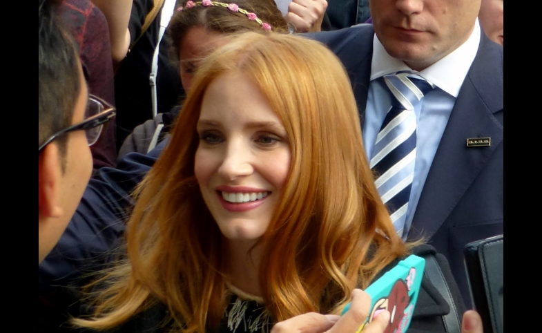 Jessica Chastain at the Martian premiere in Toronto
