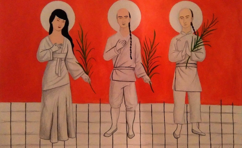 Photo reprinted courtesy Philip K via Flickr 3 Chinese Saints