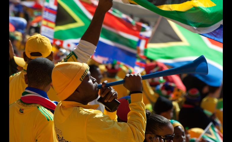 Fans at the 2010 FIFA World Cup in South Africa