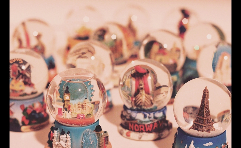 Snowglobes, by Jessica