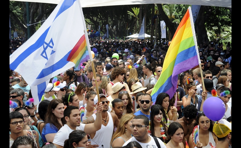 There was a strong diplomatic presence, including Ambassador Shapiro, at the Tel Aviv Gay Pride Parade in 2012