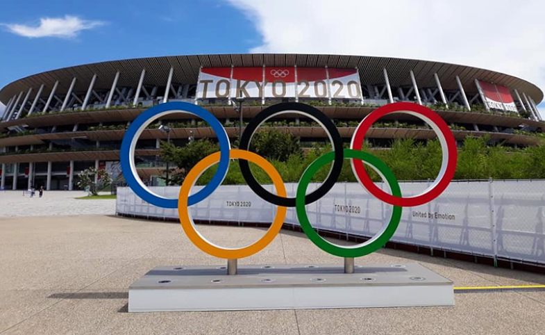 Tokyo 2020 stadium photo by post author Yoav Dubinsky