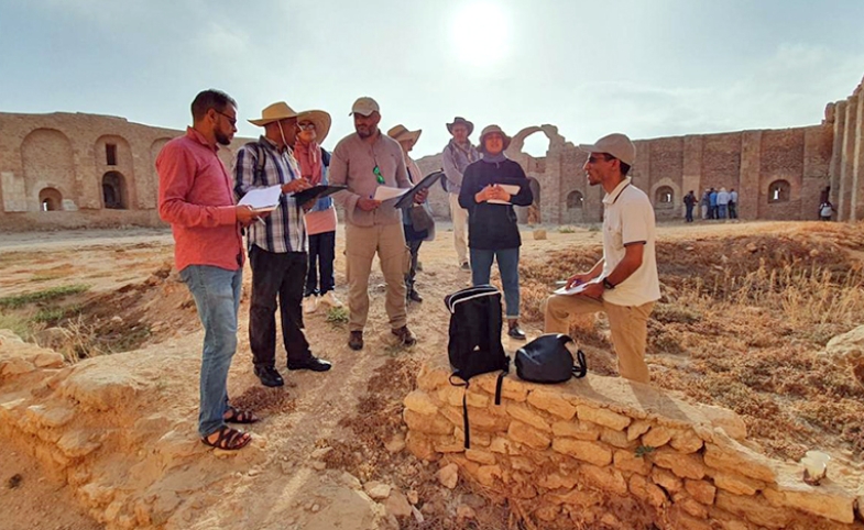 The Cultural Protection Fund's Training in Action project, run by Durham University's Department of Archaeology in partnership with the Department of Antiquities of Libya and the Institut National du Patrimoine de Tunisie, which intends to serve as a replicable model for Libyan and Tunisian heritage professionals to train new staff in documentation techniques and preventative conservation.