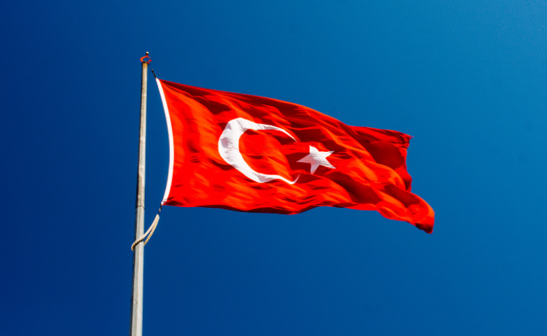 Image of Turkish flag by berkay08 via Canva