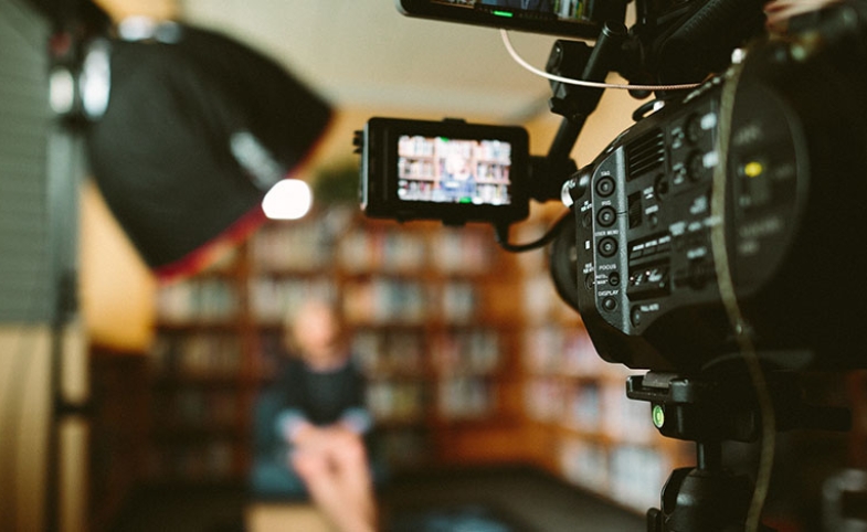 Image of video interview framing by Sam McGhee via Unsplash.com