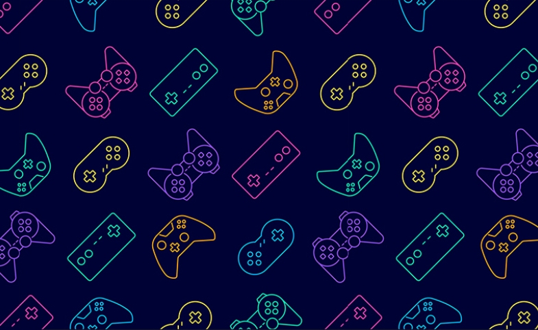 Image of video game controllers via iStock