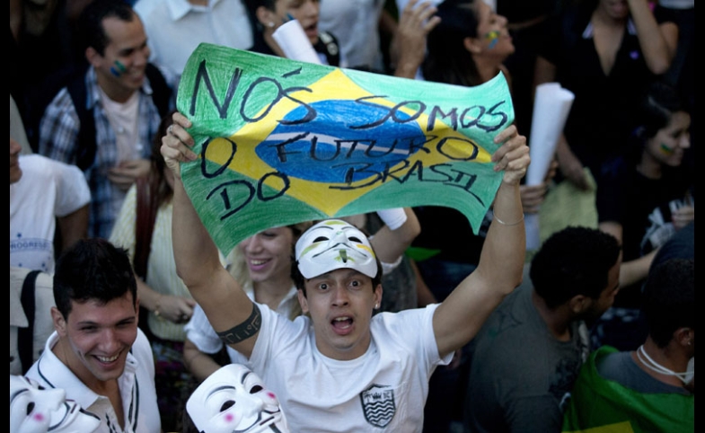 Brazil Soccer Confed Cup Protests