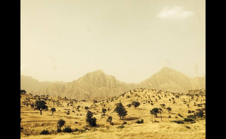 On the mountain road between Sulaimani and Erbil in Iraqi Kurdistan