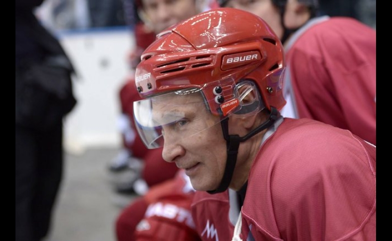 Vladimir Putin at Sochi, 2014