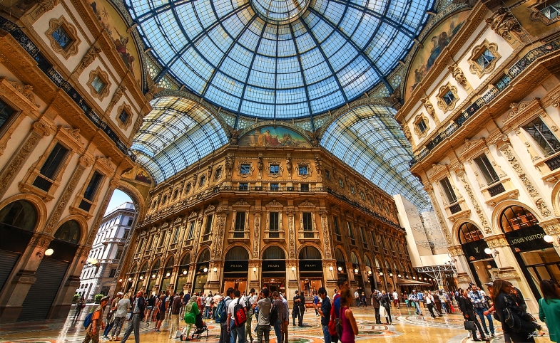 Galleria Vittorio Emanuele, Milan, Italy