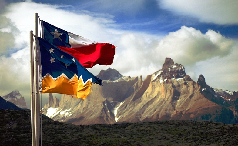 Chile & Patagonia Flags