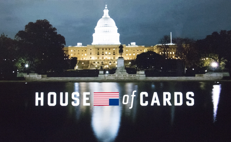 Image courtesy of Ron Cogswell via Flickr House of Cards Logo