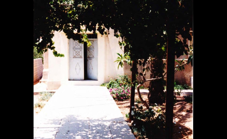 Zaharna Gaza Home Entrance, photo courtesy of author